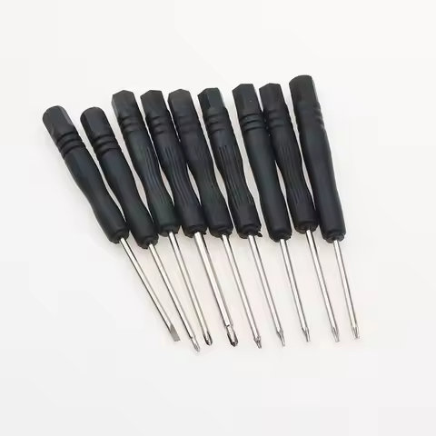 9pcs/Lot Mini Multi-Function Magnetic Precision Screwdriver Set Apple iPhone Samsung HTC Phone Table