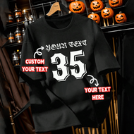 Personalized Y2K Photo & Text Custom, Plus Size Halloween & Summer T-Shirt Custom, Upload Your Desig
