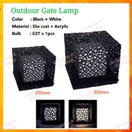 Outdoor Gate Lamp Weather Proof Gate Light Pillar Gate Lamp
