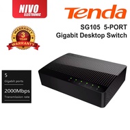 TENDA Gigabit 5-Port Desktop Switch (SG105) 5 PORT SWITCH