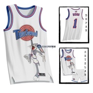 Basketball JERSEY Shirt TUNE SQUAD BUGS FULL PRINTING PREMIUM Free NAME SET