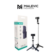[COD] MALEVIC A33P 80CM Selfie Stick Super Mini Tripod for Smartphone