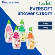Eversoft Shower Cream (550g / 650g) - (Avocado / Rosehip / Yuzu / Cherry Blossom) | We Care