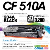 Compatible To H* 204A CF510A CF 510A H*204A Black H* Color LaserJet Pro MFP M154A MFP M154nw M180n M
