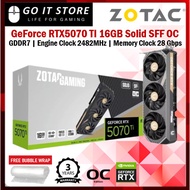 ZOTAC RTX 5070 Ti  GAMING GeForce SOLID SFF OC 16GB GDDR7 Graphics Card