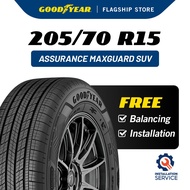 [Installation Provided] Goodyear 205/70R15 Assurance MaxGuard SUV Tyre (Worry Free Assurance) -  Hon