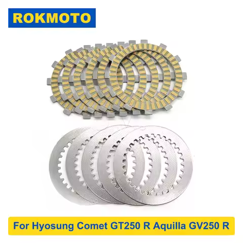 For Hyosung Comet GT250 GT250R GT 250 GT250 R Aquilla GV250 GV250R GV 250 R Motorcycle Clutch Fricti