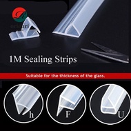 ORIENRI 1M 6-12mm F U h Shape Sealing Strips Home & Living Bath Screen Home Improvement Window Seal