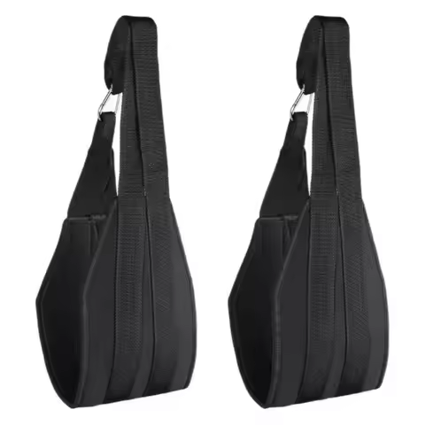 Professional Breathable Hanging Ab Straps Durable Wear-Resistance Abdominal Sling Straps Adjustable 