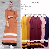 Gahana Rajut Maxi Denora / Gamis Dress Maxy Jumbo