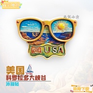 Uniform Magnetic Refrigerator Stickers Powerful Magnet Shape United States Colorado Canyon Landmark 