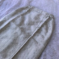 [Ship from KL] Ready To Use Womens Songket Kebaya Skirt Span Songket Skirt Rok Songket Kebaya Wanita