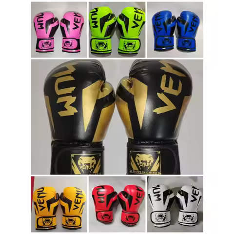 1 pair Martial arts fitness sanda gloves, boxing gloves, indoor training punch bag gloves, adult and