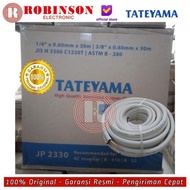 TATEYAMA PIPA AC 1/4:3/8 TEBAL 0.6 MM COCOK UNTUK 1/2PK , 3/4PK , 1PK