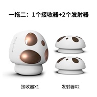 Black Iron Tile Doorbell Household Long Distance Pager Mushroom High Volume Rechargeable Doorbell Ch