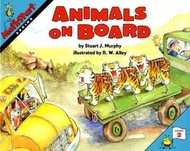 Animals on Board (MathStart 2) by Stuart J. Murphy (US edition, paperback)