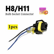 H8/H11 Bulb Socket Connector 【1pcs】