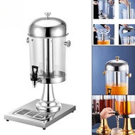 8L Large Capacity Beverage Barrel Dispenser Kitchen Water Pitcher Sealed Bottles Removable Stainless