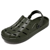 JRBAS Sepatu Kebun ชายหาดเกี๊ยะผู้ชายรองเท้าแตะยางสำหรับเท้ากว้าง Hombre Cholas Plus ขนาดใหญ่50 51 5