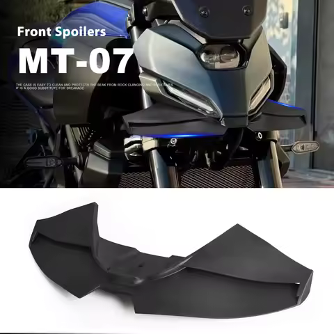 2026 2025 Accessories Front Spoiler Kit Front Spoiler For Yamaha MT07 MT-07 MT 07 Motorcycle Downfor