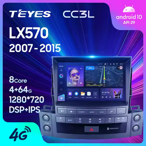 TEYES CC3L WIFI For Lexus LX570 J200 3 lll 2007 - 2015 Car Radio Multimedia Video Player Navigation 