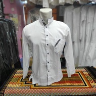 Baju Koko Anak Putih Al-Luthfi - Lengan Panjang