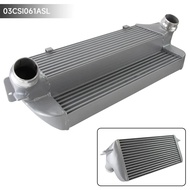 Black/Silver Intercooler Tuning Competition Fits For BMW F07/F10/F11 520i 528i 2010+