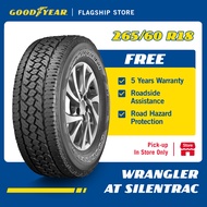 [INSTALLATION/ PICKUP] Goodyear 265/60R18 Wrangler All Terrain Silenttrac OWL Tire (Worry Free Assurance) - Ford Ranger / Strada / Fortuner  [E-Ticket]