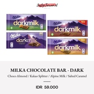 Milka DARK chocolate bar
