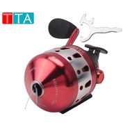 BL35 Fishing Reel 6+1BB 3.6:1 Gear Compound Closed Metal Coil Wheel Outdoor with Wristband 5 PE Line