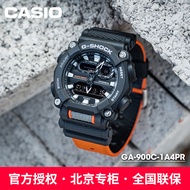 Casio G-SHOCK นาฬิกาข้อมือชายรุ่น Dragon Heart GA-900 พร้อมสายรัดยางแบบยูนิเซ็กซ์ นาฬิกาสปอร์ตทรงกลม