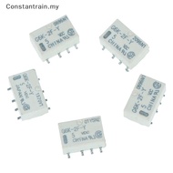 CON 5pcs 5v smd g6k-2f-y signal relay 8pin for relay MY