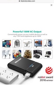 RAVPower 27,000mAh Universal Power Bank with AC Outlet