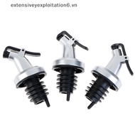 # exten # 3pcs Stainless Steel  Bottle Stopper Liquor Bottle Pourer Stopper Dispenser  .