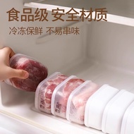 Refrigerator Storage Box Frozen Meat Compartment Box Frozen Fresh-keeping Box Food Sub-packing Box F