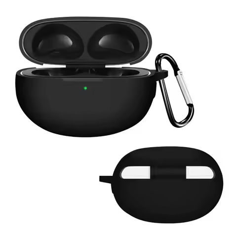 Silicone Earphone Case Anti-fingerprint Shockproof Earbuds Protective Cover Dustproof Fall Preventio