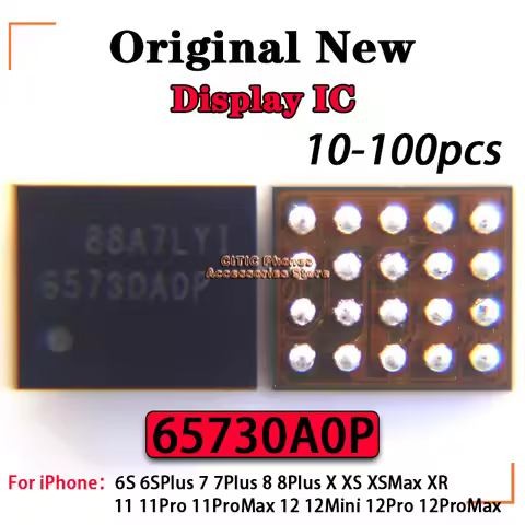 10-500pcs New Original 65730 AOP TPS65730A0P U5600 LCD Display IC Chip BGA-20 For iPhone 6S 7 8 Plus