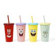4pcs Party Favor Cups, 473ml) Plastic Flat Bottom Tumbler, Kids Birthday Party Supplies