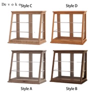 [Cuticate1] 1/12 Miniature Store Display Cabinet, 3 Tiers Miniature Bakery Display Case