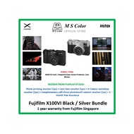 [BUNDLE | READY STOCK] Fujifilm X100VI Digital Camera BLACK / SILVER BUNDLE