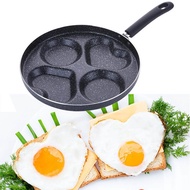 4-compartment Non-Stick Omelet Frying Pan Using Induction Hob