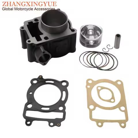 61mm GTS200 HD200 VTS200 Joyride 200 Cylinder Block Kit For Sym JOYRIDE HD2 GTS VTS 200cc 12100-HLA-