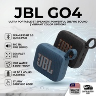 JBL Go 4 Ultra-Portable Bluetooth Speaker: IP67 Waterproof/Dustproof, 7-10H Playtime, Punchy Pro Bas