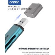 ONTEN 2 IN 1 USB C & USB 3.2 GEN 1 SD & MICOR SD CARD READER OTN-CR531A