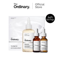 The Ordinary The Bright Set | AHA Exfoliating Toner, Dark Spot and Depuffing Eye Serum