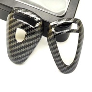 Premium Gloss Black Carbon Fiber Car Key Protective Case Shell For Porsche 911 997 Cayman Boxster 98