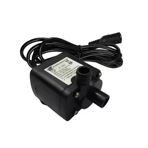 Model JT-180A DC 6V 12V USB Ultra Quiet Miniature Submersible Pump Water for Tank Aquarium Fountain 