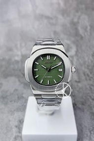 【定制】Seiko Mod Automatic Watch 41mm PP款 墨綠色鸚鵡螺 精工改裝自動機械錶