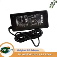 Genuine Unifive UNI324-1220 UIA324-12 UIA336-1220 AC/DC Adapter DDJ-SR2 Charger For Pioneer DJ Power