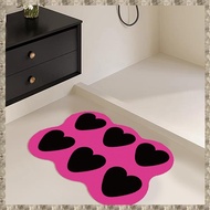 [zv0lma8i] Dopamine Bath Mat Water-Absorbing Diatom Mud Mat Quick-Drying Toilet Foot Pad